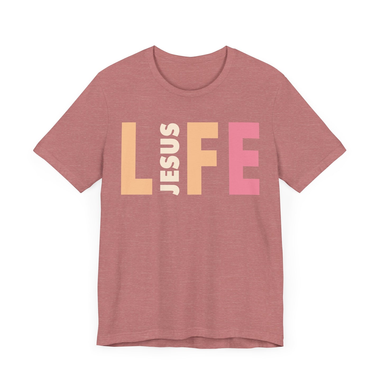 Jesus Is The Life - Unisex Jersey Short Sleeve Tee