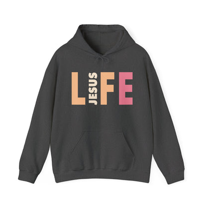 Jesus is Life - Unisex Sweat-shirt à capuche Heavy Blend™ 