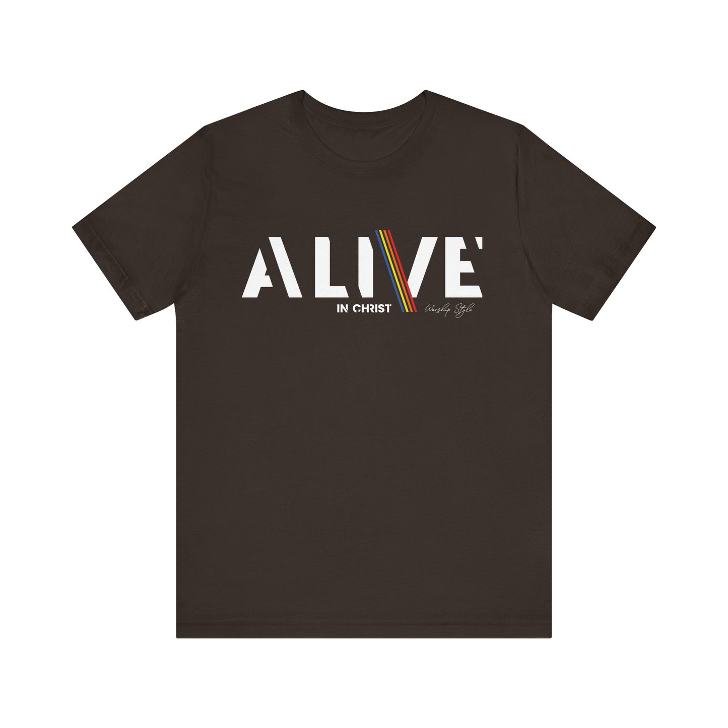 Alive in Christ - unisex Jersey Short Sleeve Tee