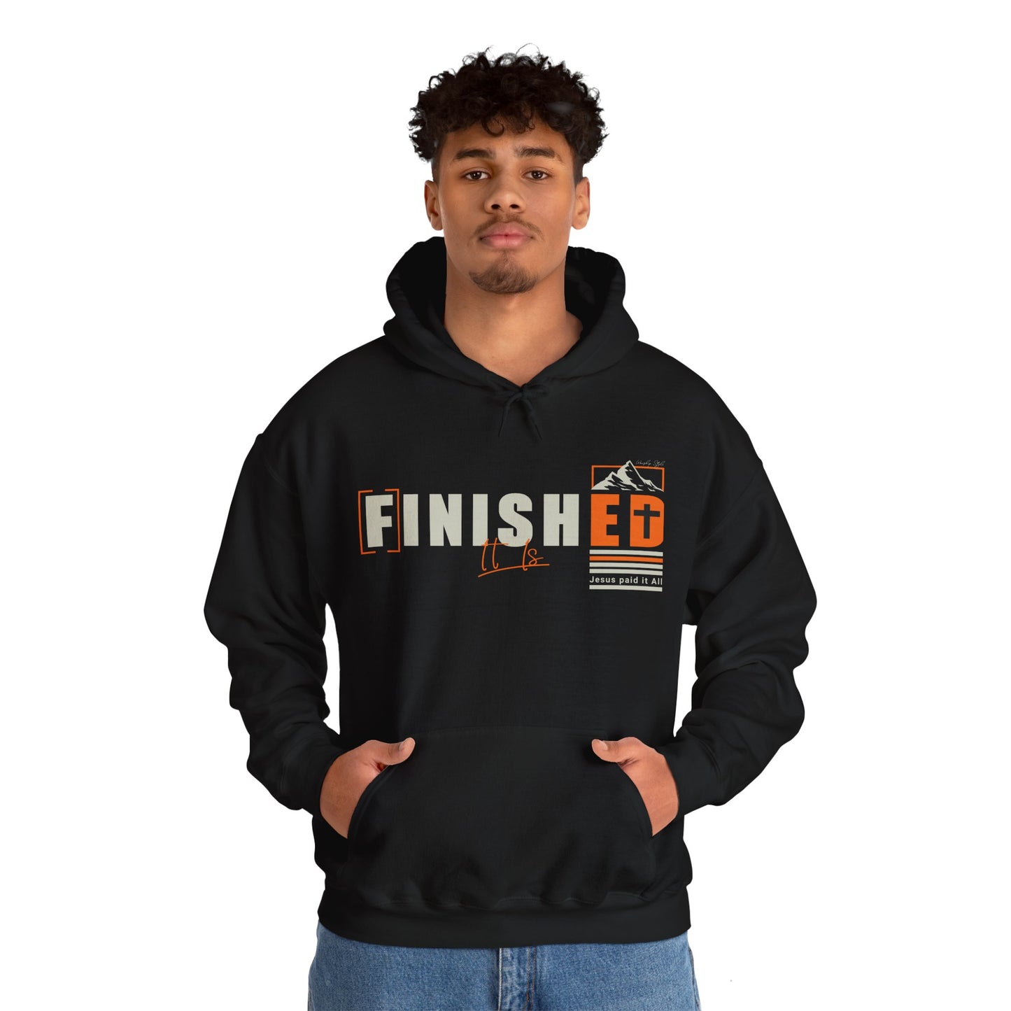 It is Finished - Unisex Heavy Blend™ Hooded Sweatshirt