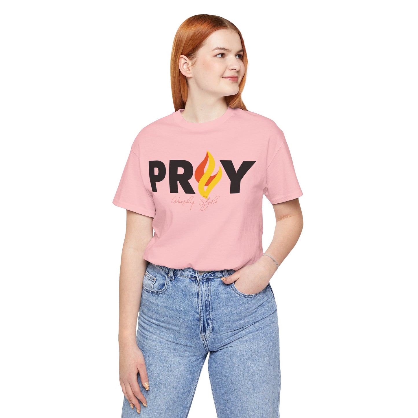 Pray - Unisex Jersey Short Sleeve Tee