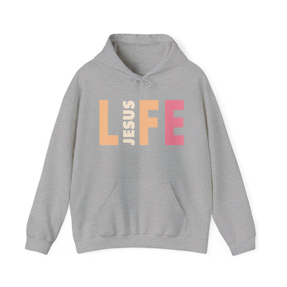 Jesus is Life - Unisex Sweat-shirt à capuche Heavy Blend™ 