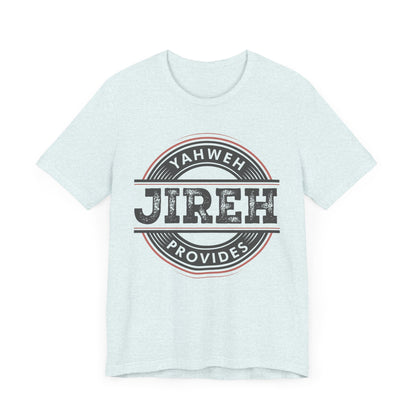 YHWH Provides - T-shirt unisexe à manches courtes en jersey