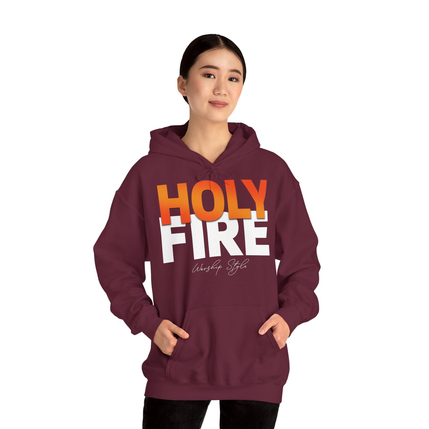 Heiliges Feuer - Unisex Heavy Blend™ Kapuzenpullover 