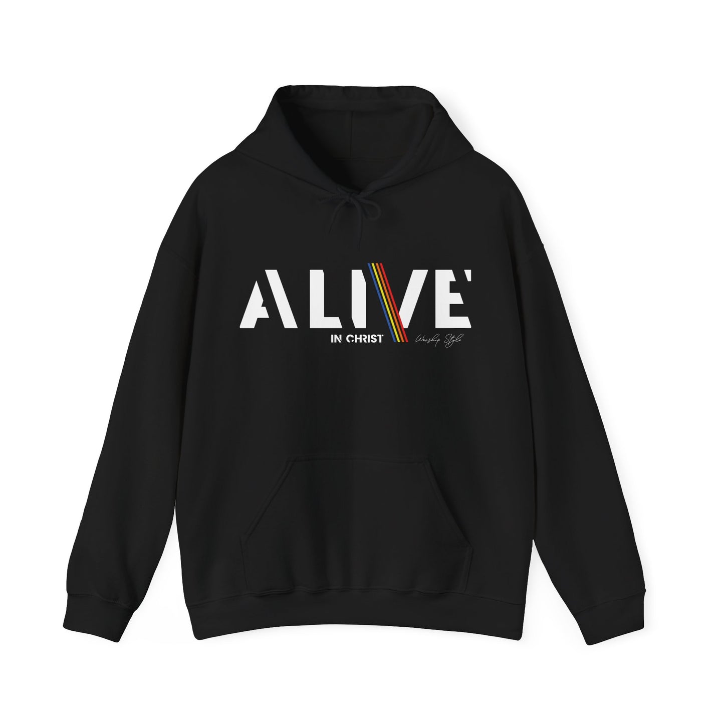 Alive in Christ - Unisex Sweat-shirt à capuche Heavy Blend™ 