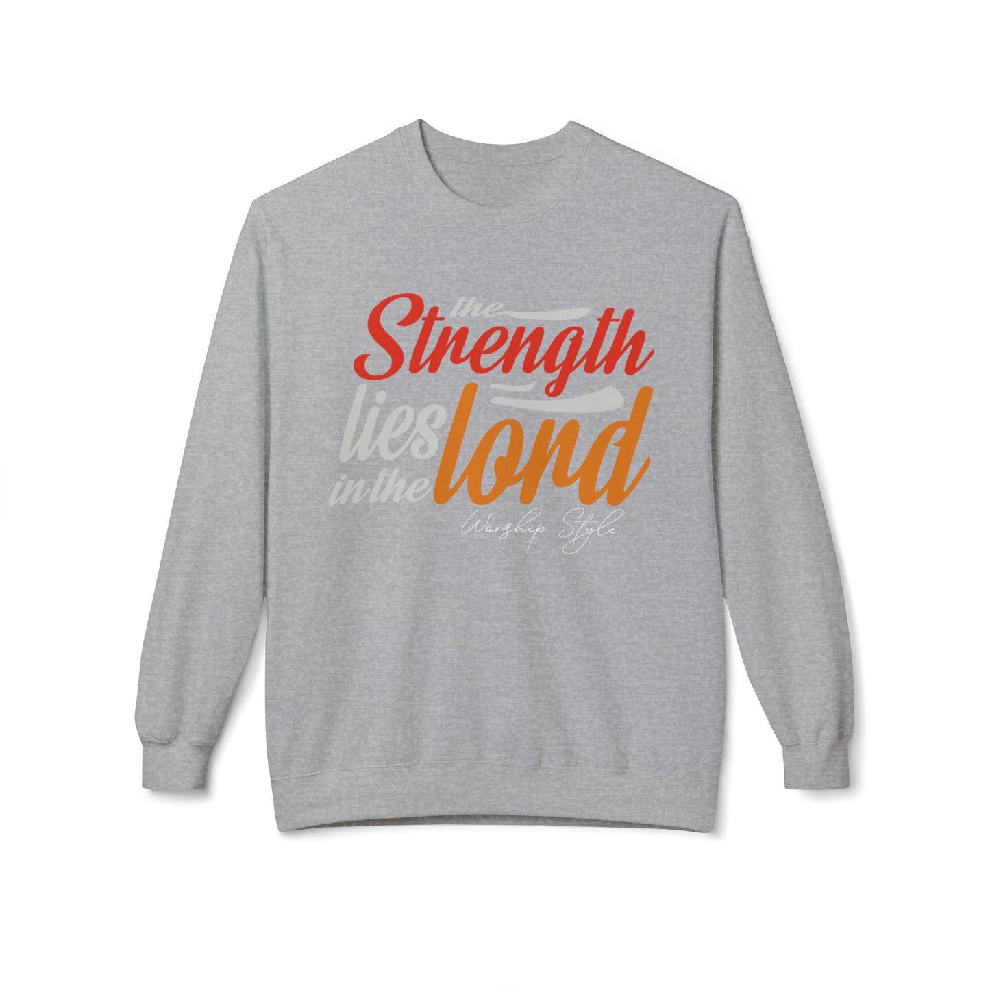 Strenght in The Lord - Unisex Softstyle Fleece Sweatshirt