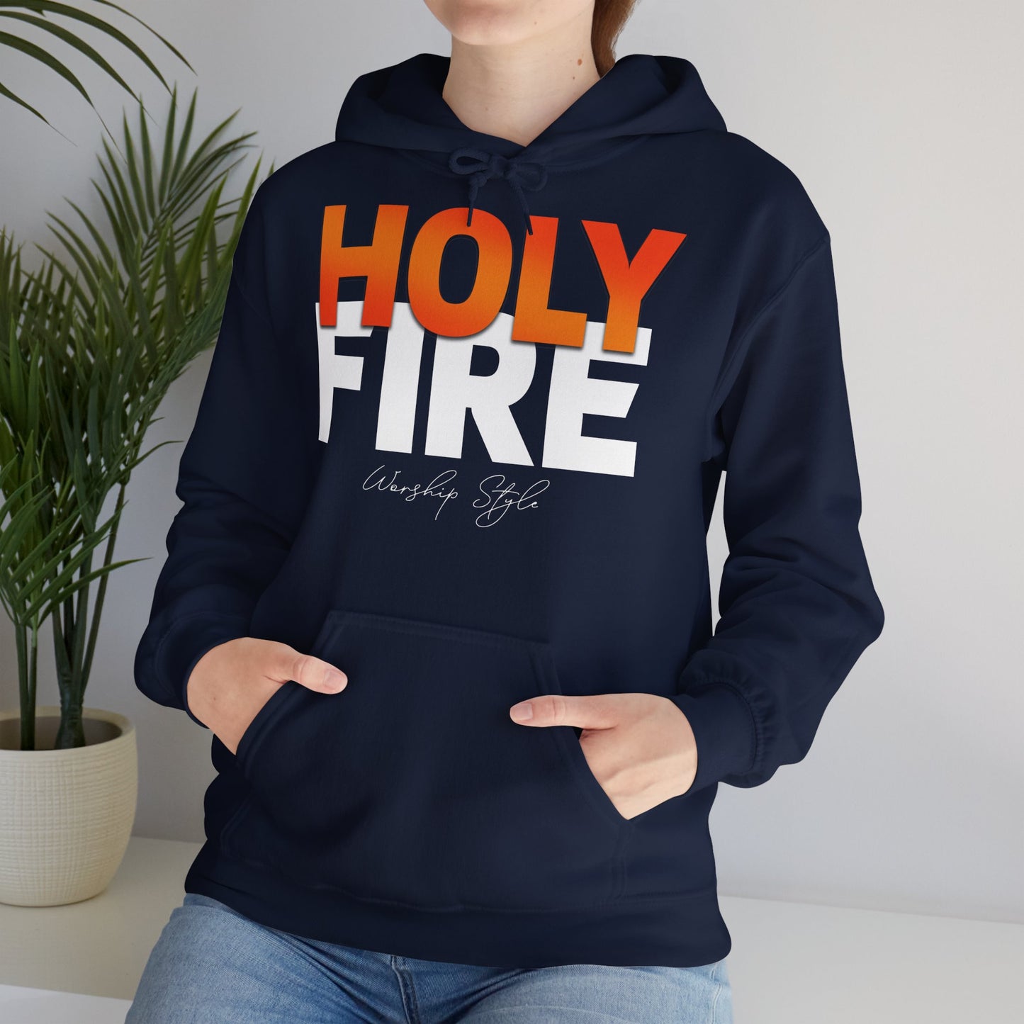 Heiliges Feuer - Unisex Heavy Blend™ Kapuzenpullover 