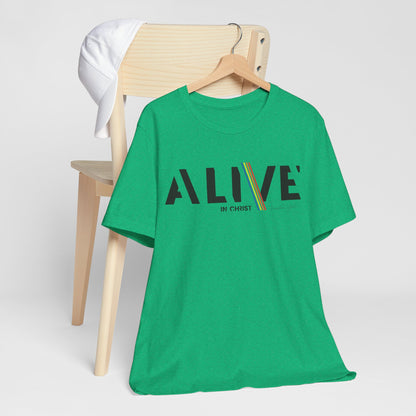 Alive in Christ - Unisex Jersey Short Sleeve Tee