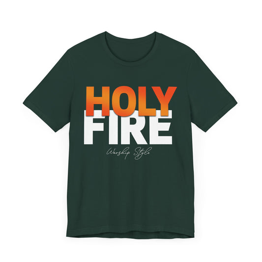 Holy Fire - Unisex T-shirt à manches courtes en jersey 