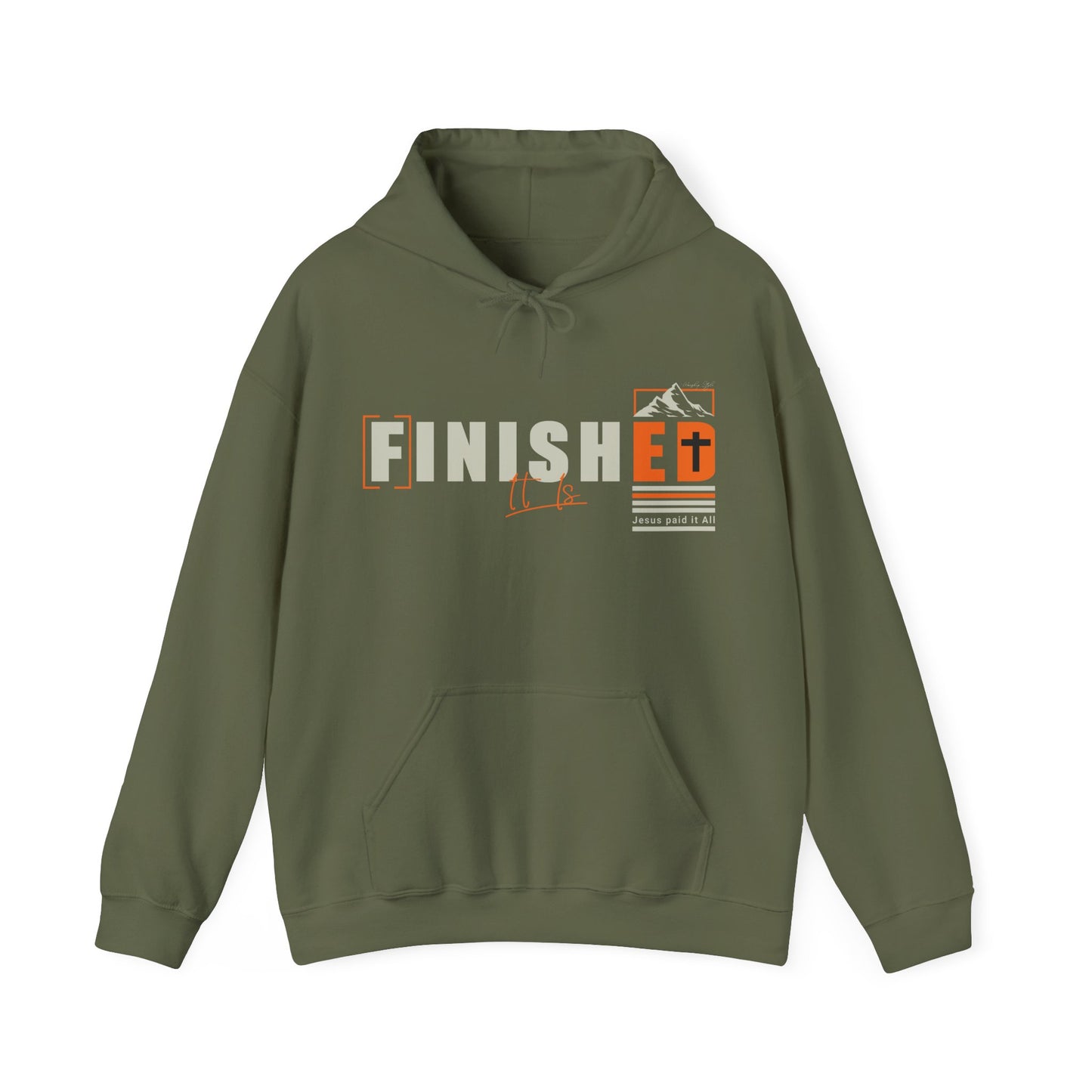 It is Finished - Unisex Heavy Blend™ Hooded Sweatshirt