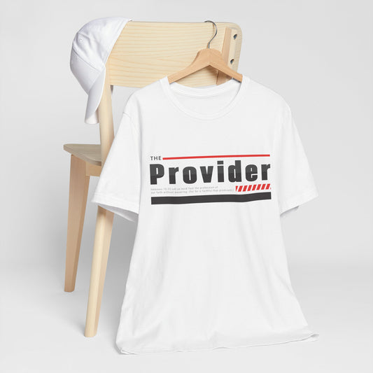 The Provider - Unisex T-shirt à manches courtes en jersey 