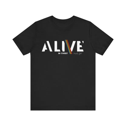 Alive in Christ - unisex Jersey Short Sleeve Tee