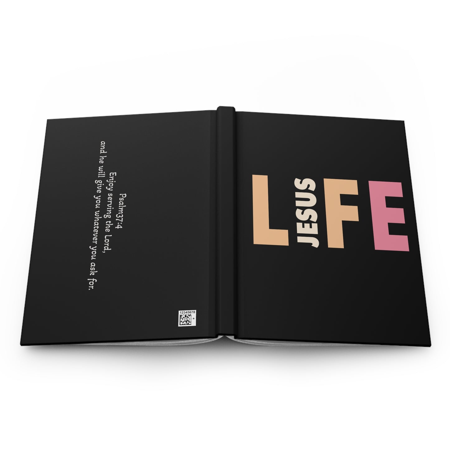 Jesus is Life Journal –  Hard Cover Notebook