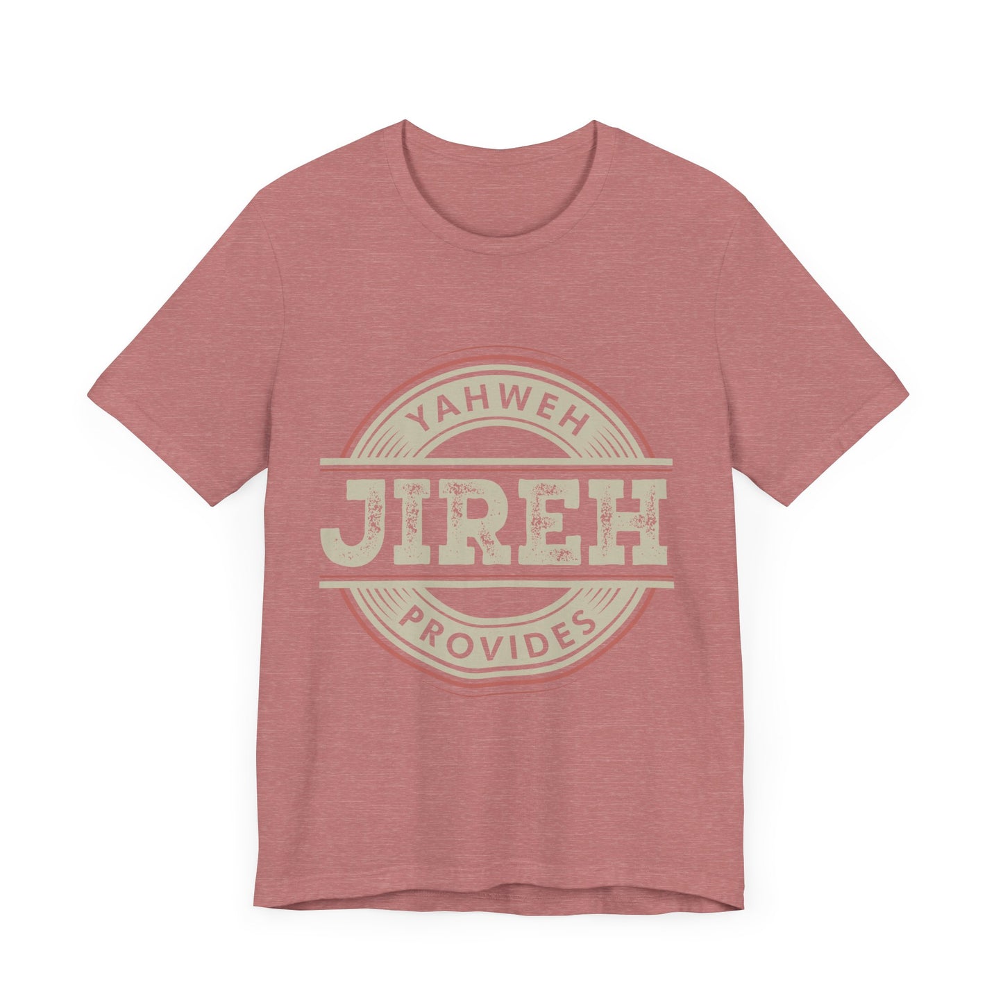 YHWH Provides - T-shirt unisexe à manches courtes en jersey