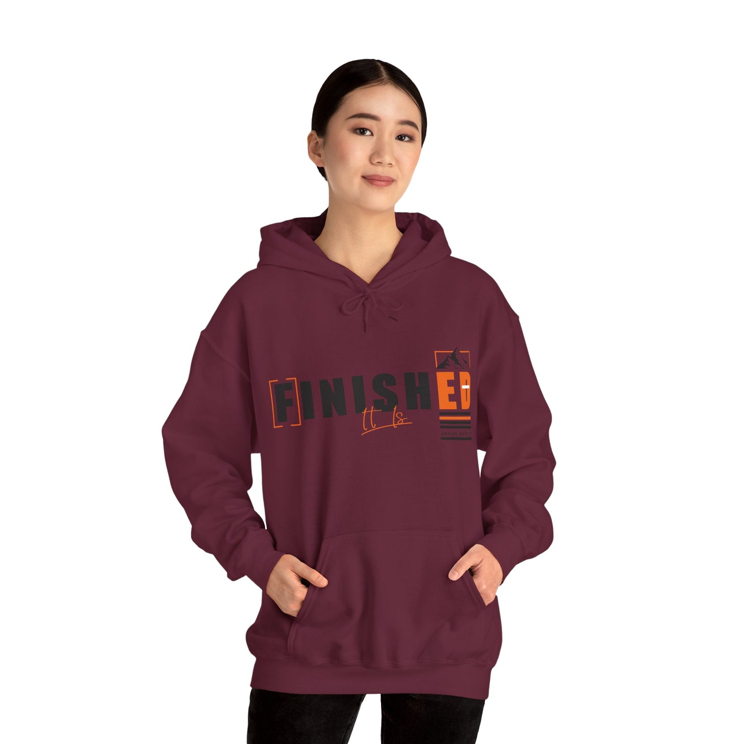 It is Finished - Unisex Heavy Blend™ Hooded Sweatshirt