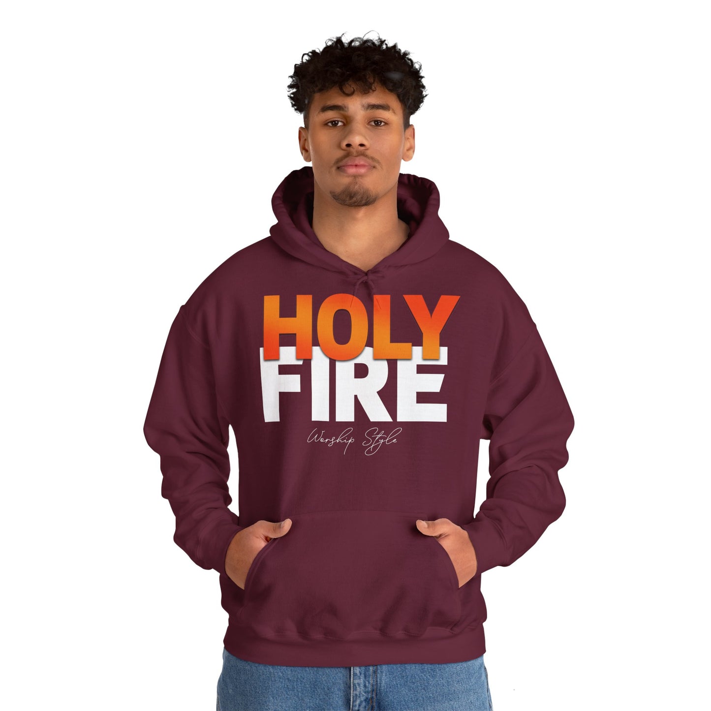 Holy Fire - Unisex Sweat à capuche Heavy Blend™ 