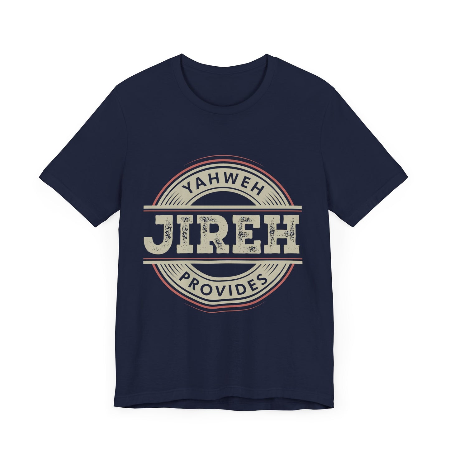 YHWH Provides - T-shirt unisexe à manches courtes en jersey