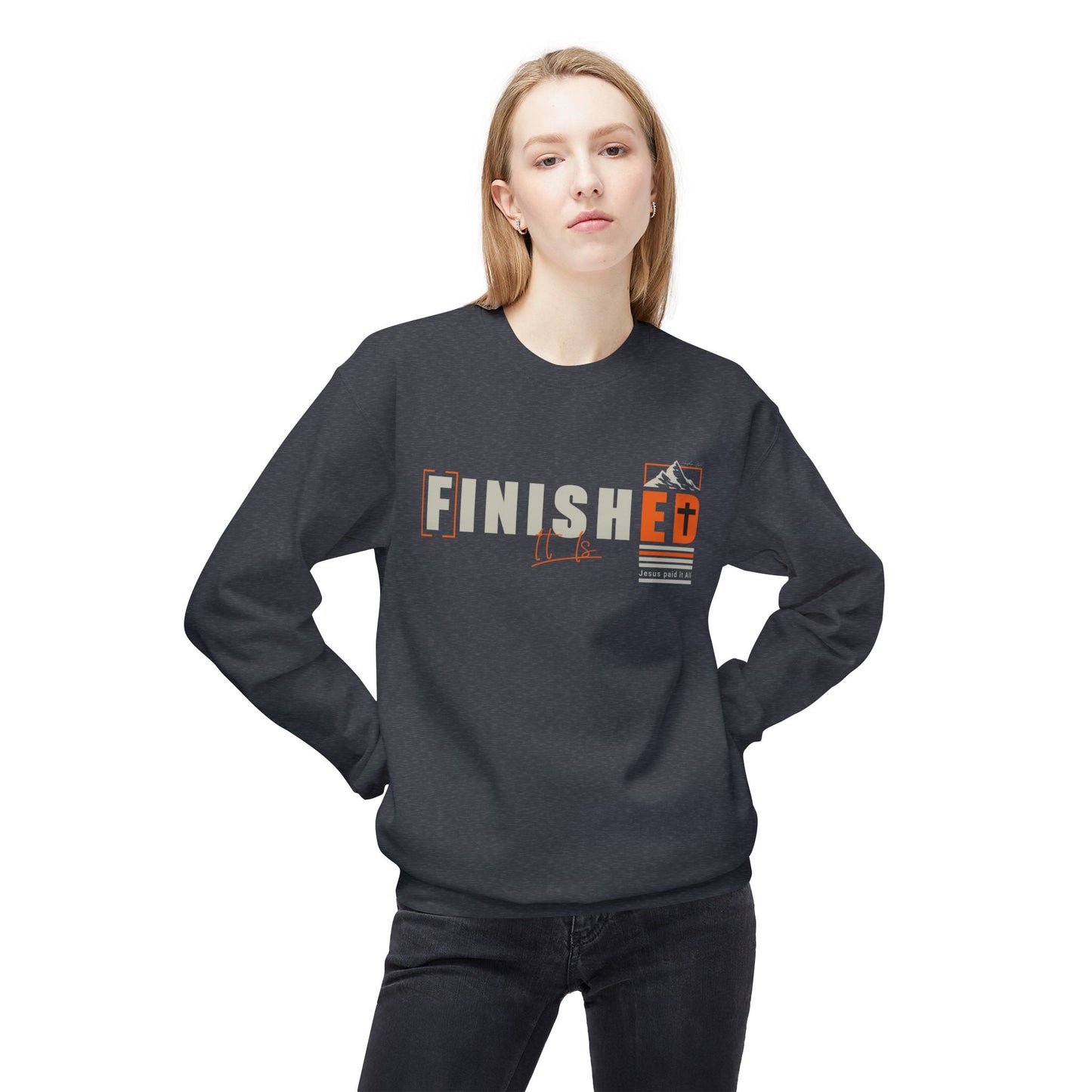 It is Finished - Unisex Softstyle Fleece Sweatshirt