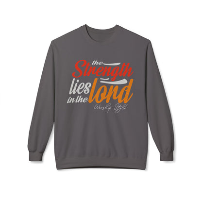 Strenght in The Lord - Unisex Softstyle Fleece Sweatshirt