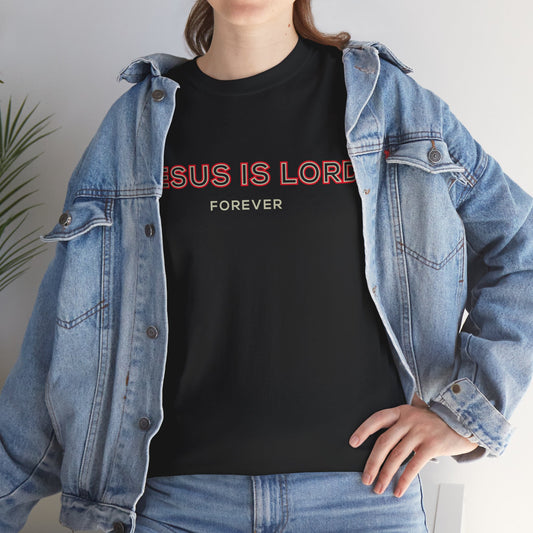 Jesus is Lord  - Unisex T-shirt en coton épais 