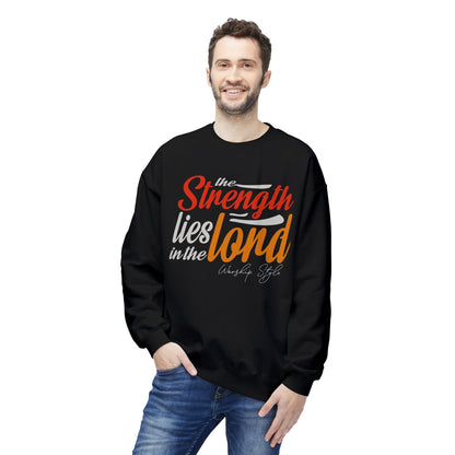 Strenght in The Lord - Unisex Softstyle Fleece Sweatshirt