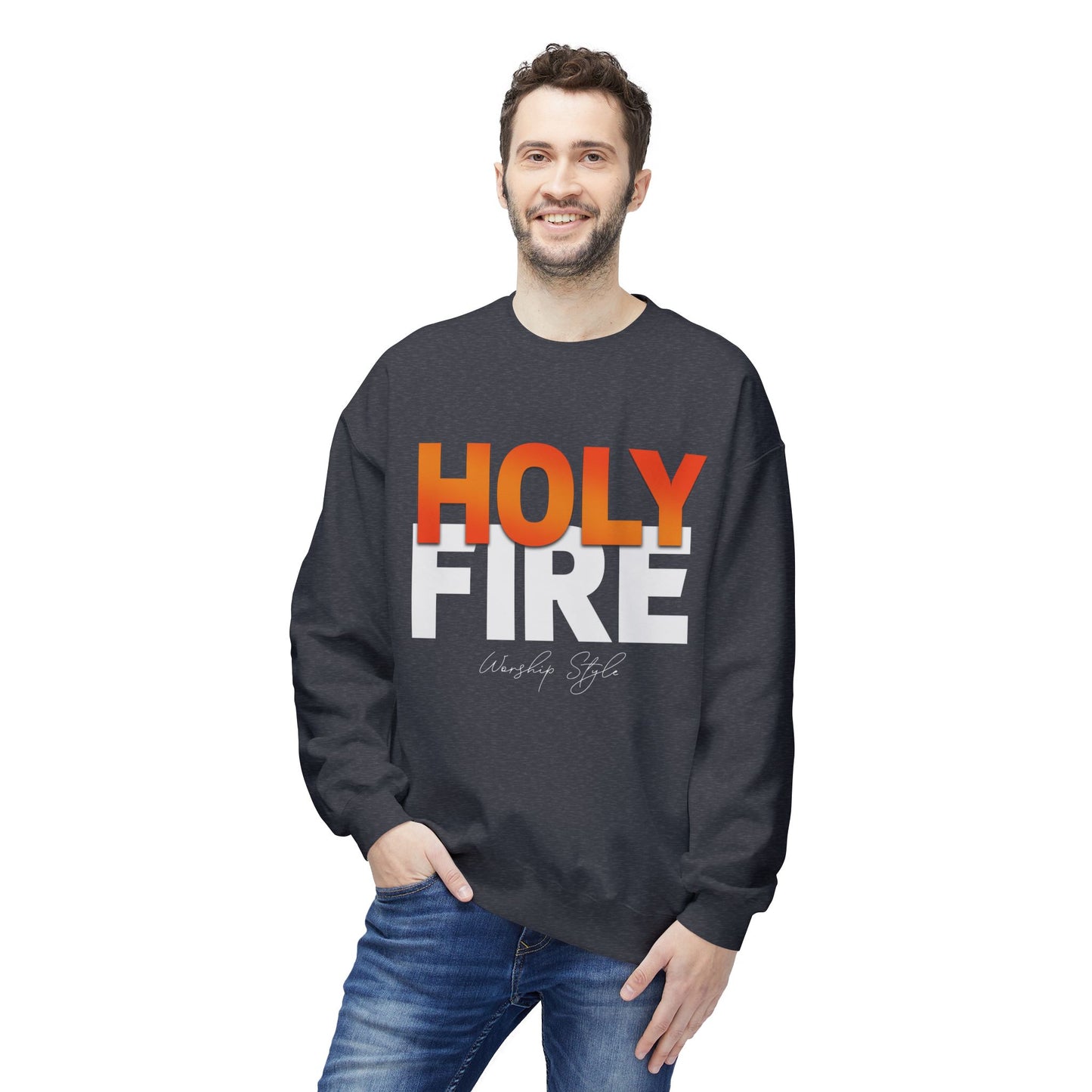 Holy Fire - Unisex Softstyle Fleece Sweatshirt