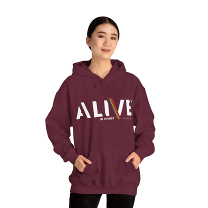 Alive in Christ - Unisex Heavy Blend™ Hooded Sweatshirt