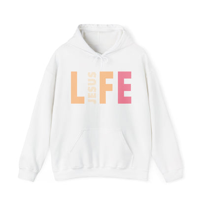 Jesus is Life - Unisex Heavy Blend™ Hooded Sweatshirt