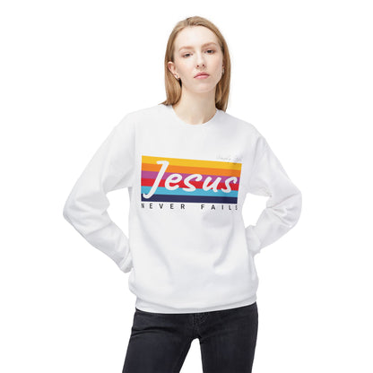 Jesus versagt nie - Unisex Softstyle Fleece Sweatshirt 