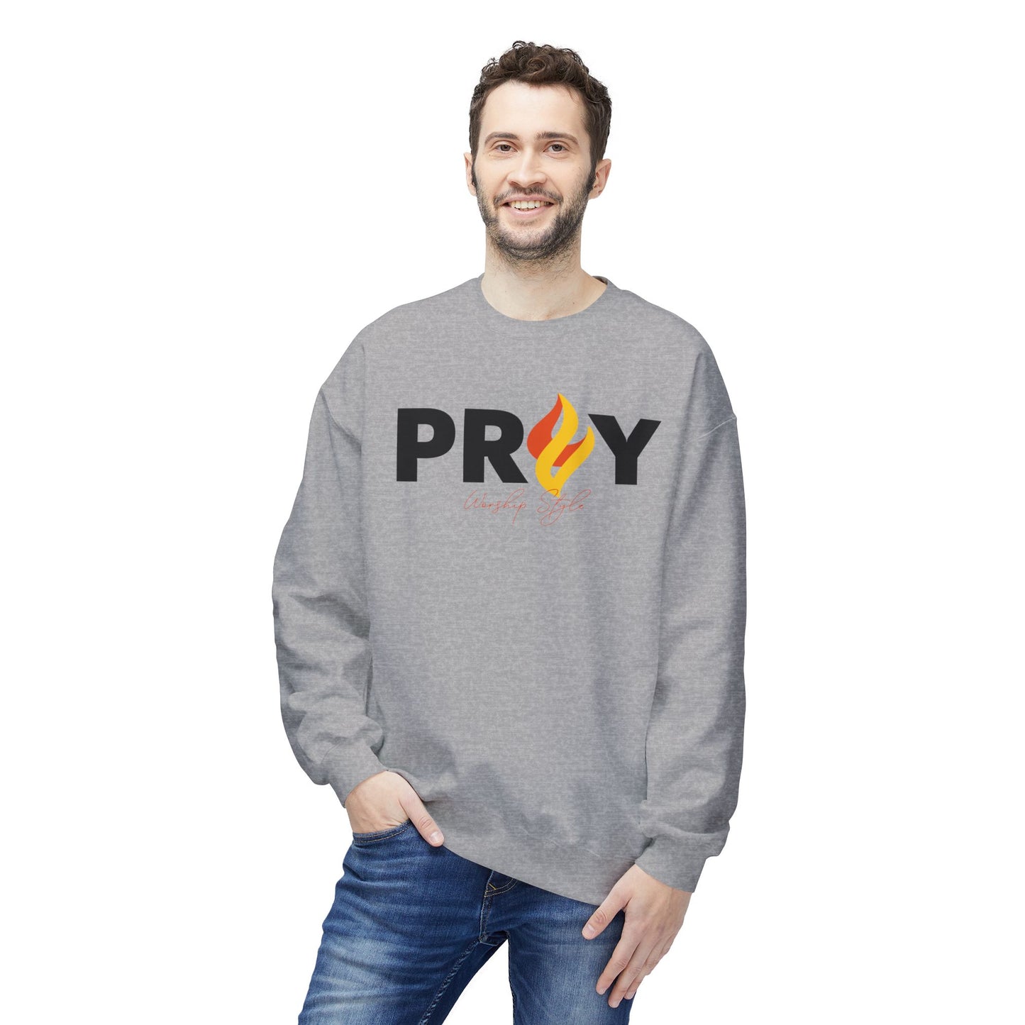 PRAY - Unisex Softstyle Fleece Sweatshirt