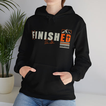 It is Finished - Unisex Heavy Blend™ Hooded Sweatshirt