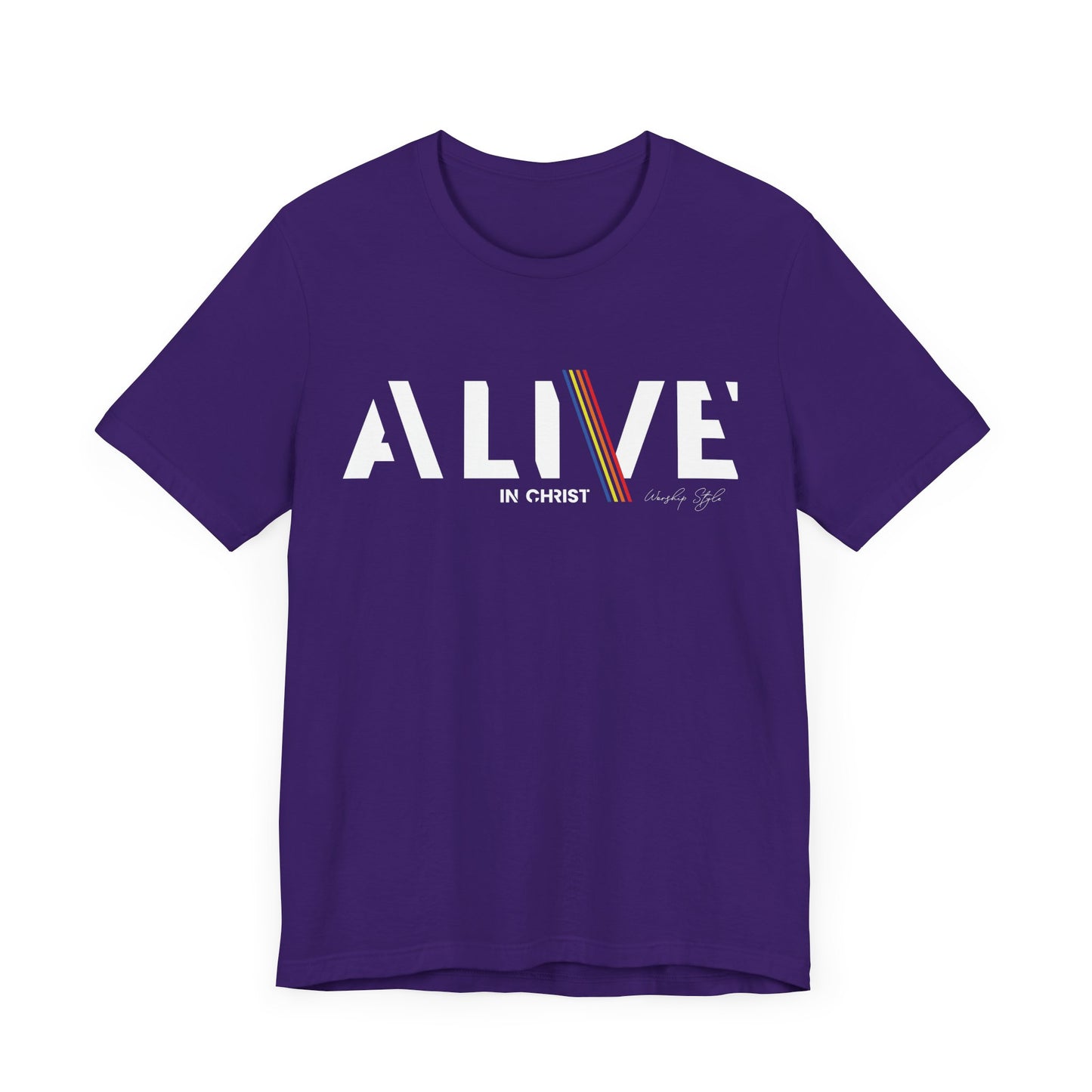 Alive in Christ - unisex Jersey Short Sleeve Tee