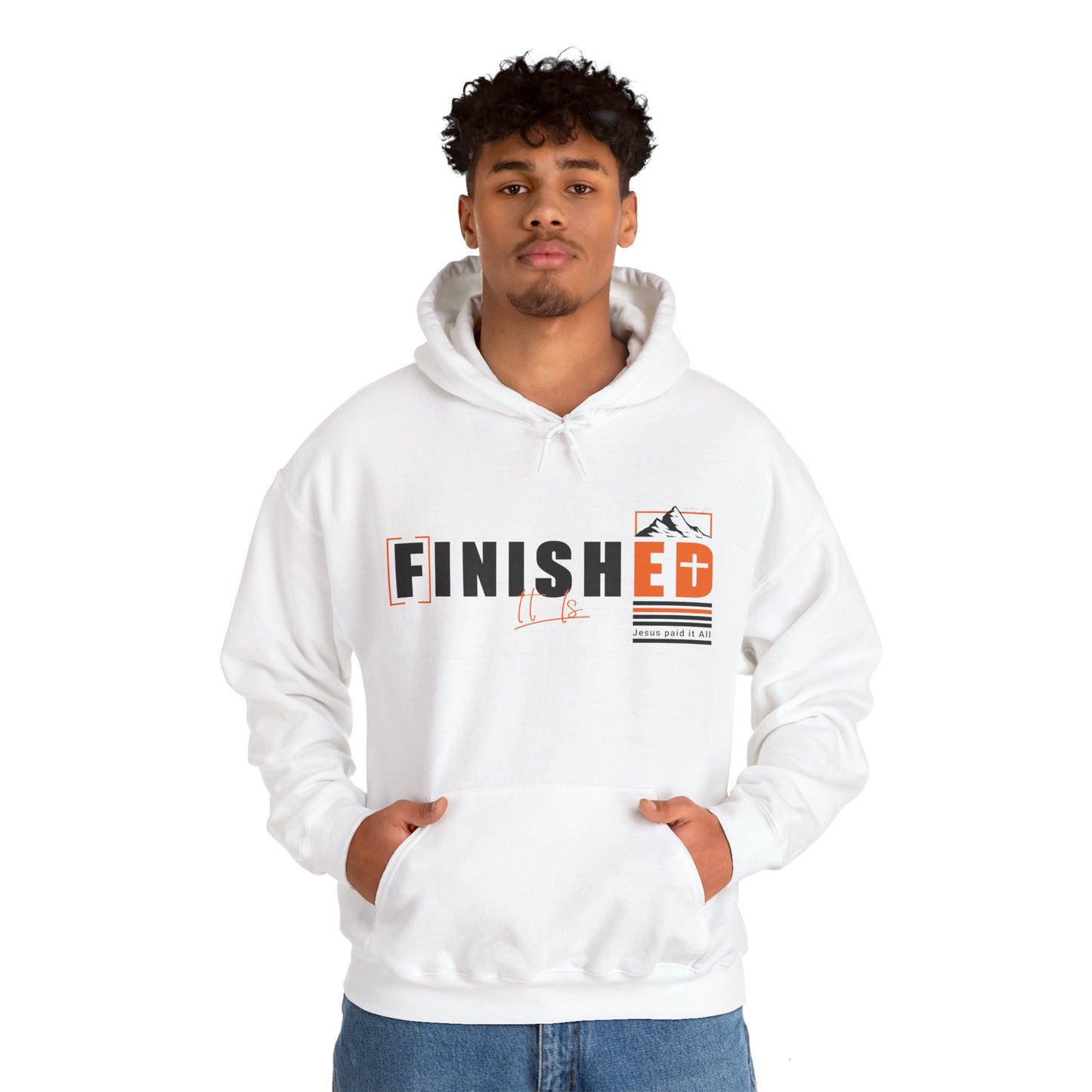 It is Finished - Unisex Heavy Blend™ Hooded Sweatshirt