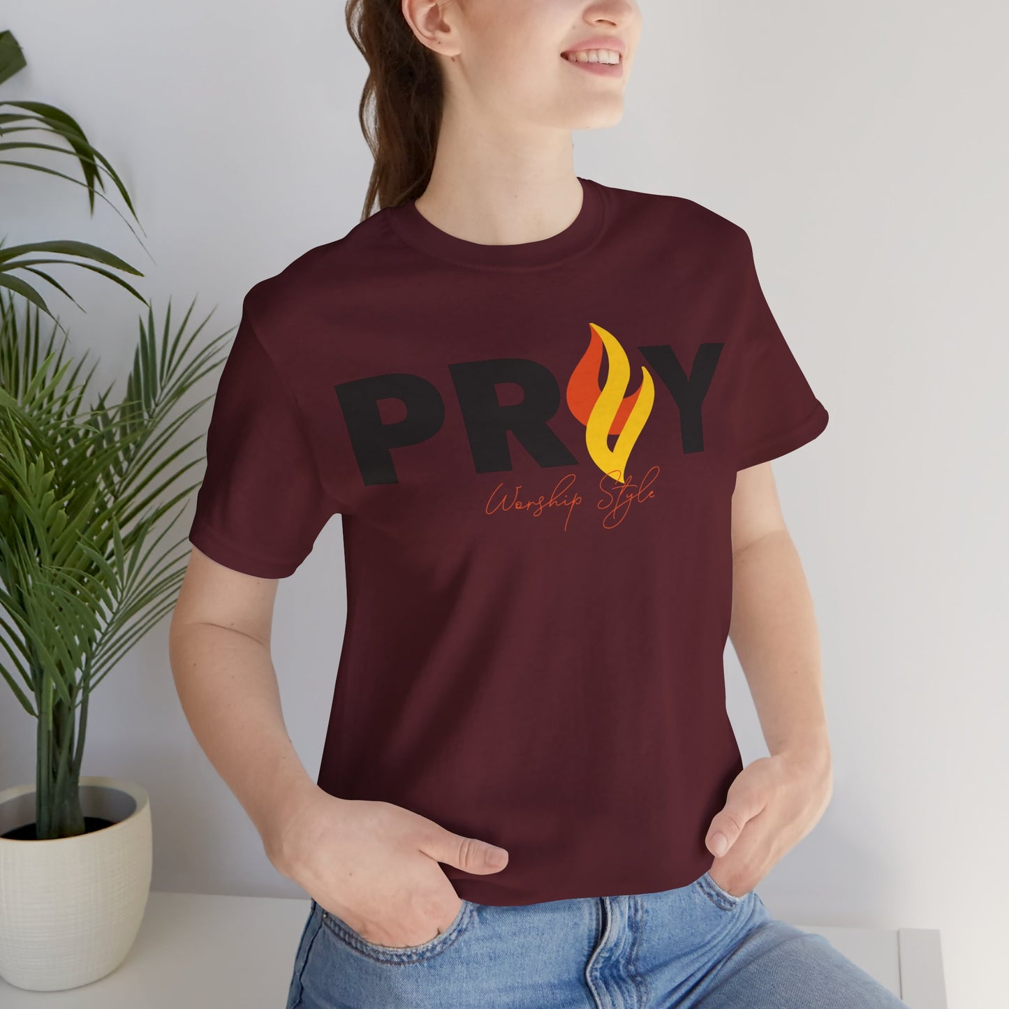 Pray - Unisex Jersey Short Sleeve Tee