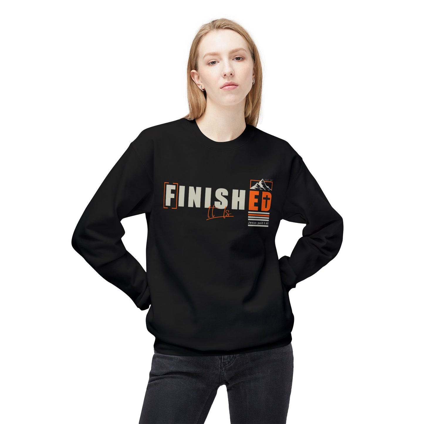 It is Finished - Unisex Softstyle Fleece Sweatshirt