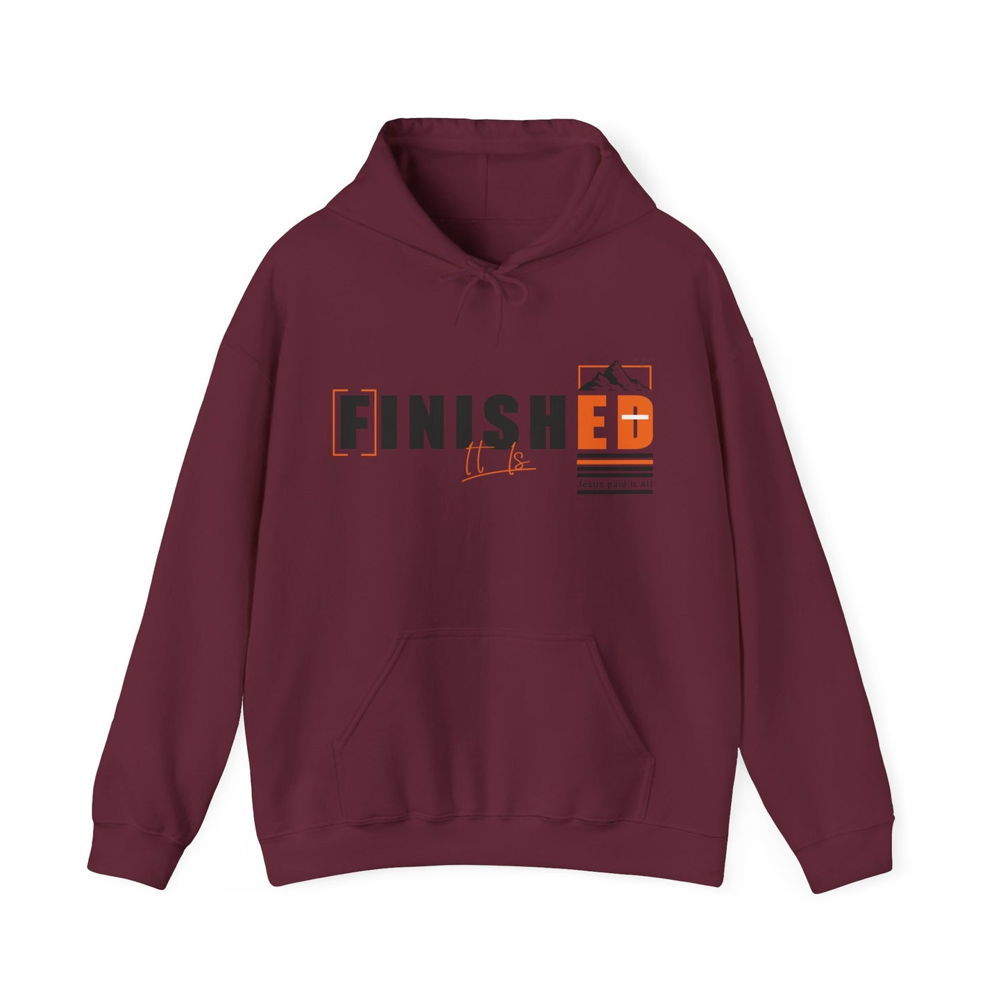 It is Finished - Unisex Heavy Blend™ Hooded Sweatshirt